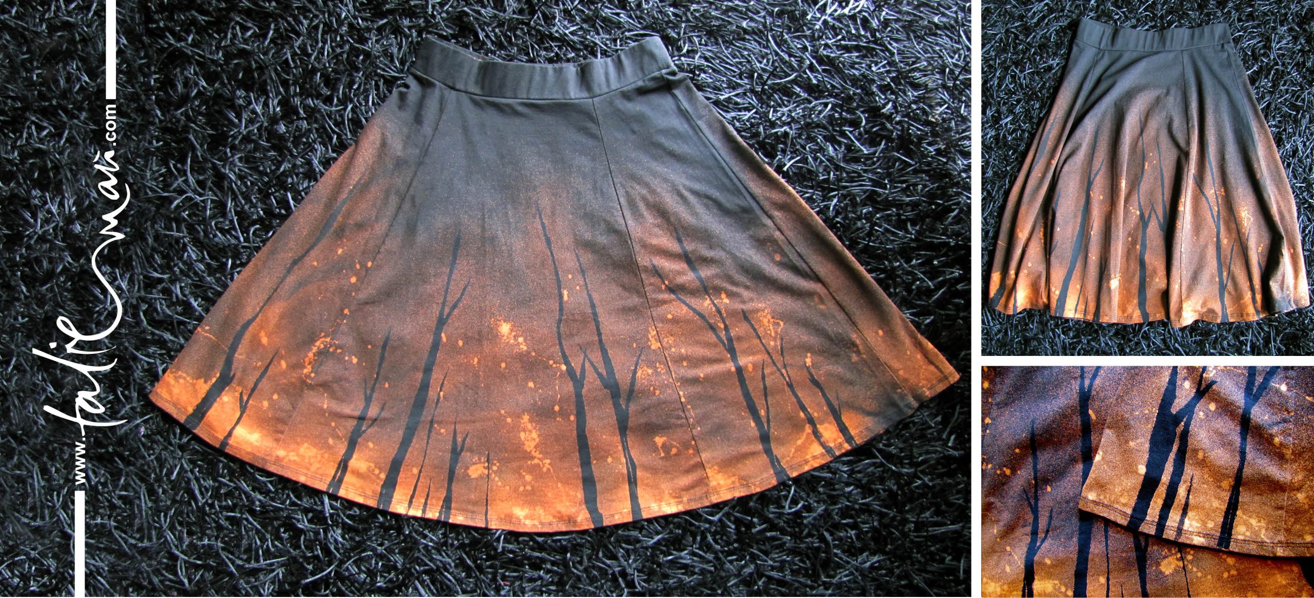 Tape-Art Skirts
